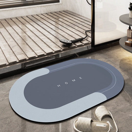 AquaMat Badkamermat met Antislip Design en sneldrogende technologie voor de perfecte badkamerervaring.
