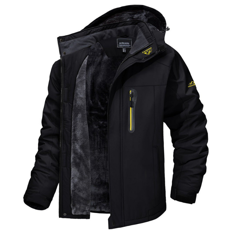 Joris Heren warme outdoorjas met een winddicht ontwerp, ideaal voor koude en winderige dagen. Deze winterjas biedt uitstekende bescherming en comfort tijdens buitenactiviteiten.