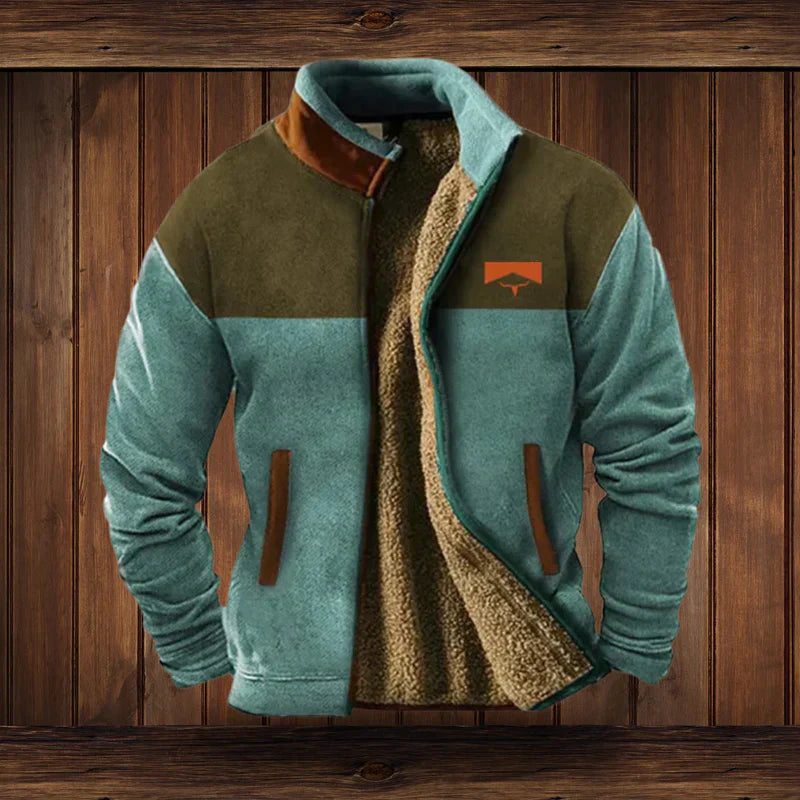 Danvar | Heren Sherpa Jas | Bruin
