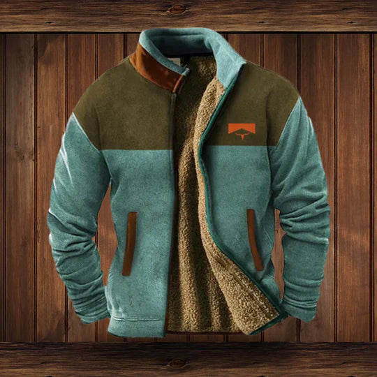 Danvar | Heren Sherpa Jas | Bruin