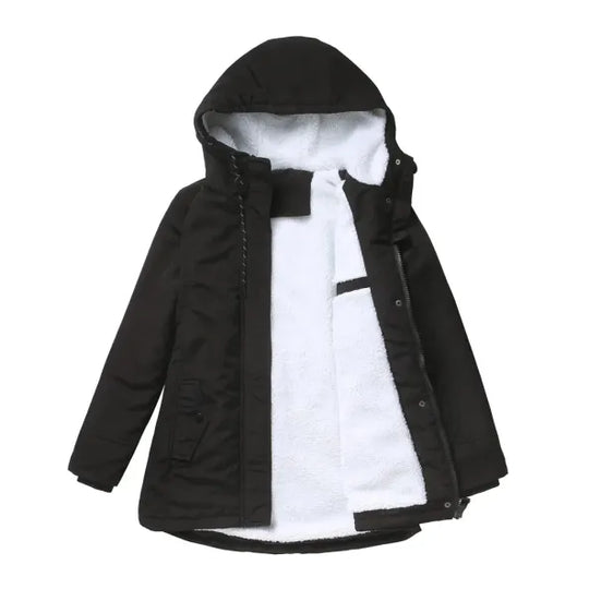 Mila - Warme Winterjas Met Capuchon