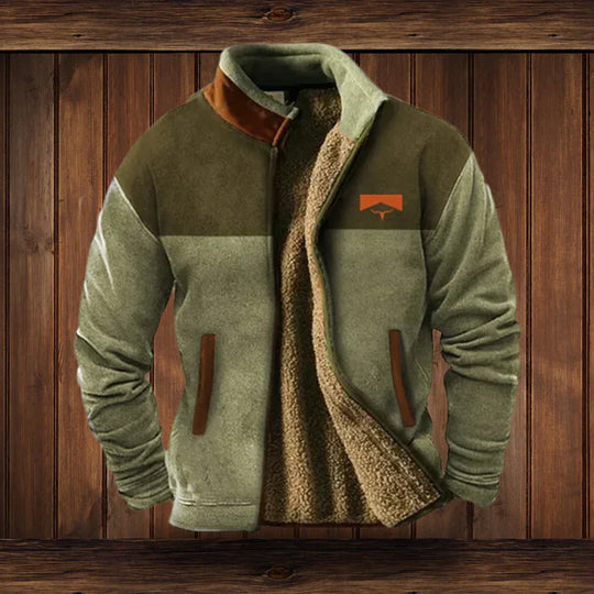 Danvar | Heren Sherpa Jas | Bruin