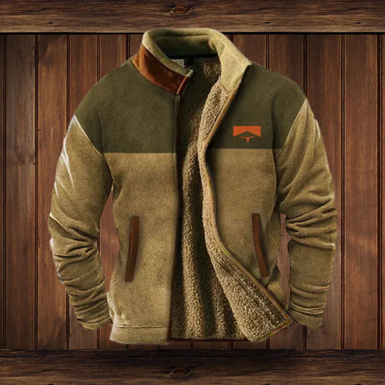 Danvar | Heren Sherpa Jas | Bruin