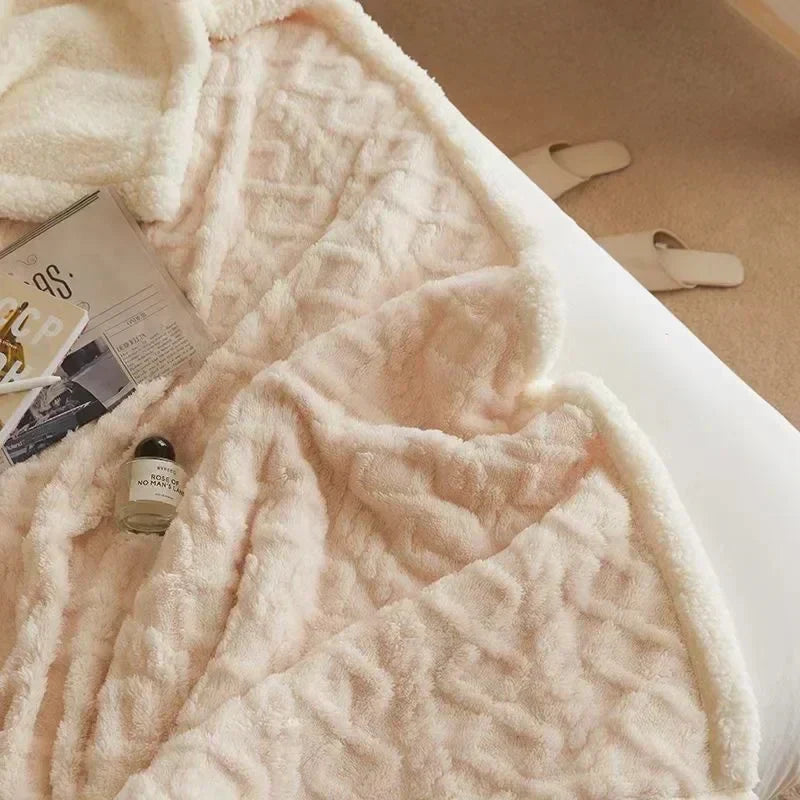 Warme CozyNest luxe - Comfortabele deken ontworpen voor koude seizoenen.