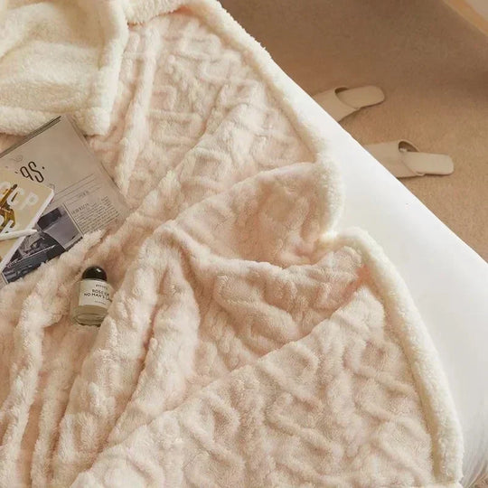 Warme CozyNest luxe - Comfortabele deken ontworpen voor koude seizoenen.