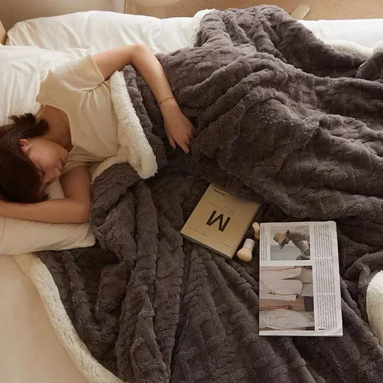 Voor deken CozyNest koude nachten - Luxe en warme oplossing voor ultiem comfort.