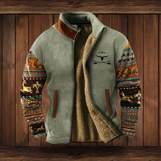 Danvar | Heren Sherpa Jas | Bruin