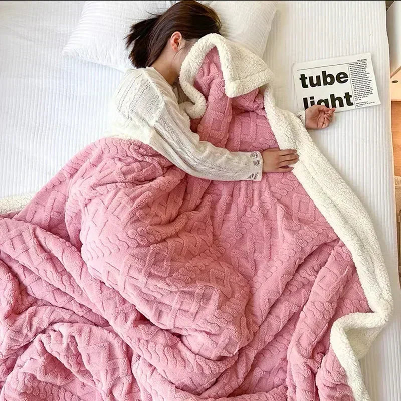 Warme en comfortabele luxe deken - CozyNest, ideaal voor koude nachten en ultiem comfort.