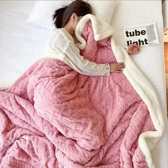 Warme en comfortabele luxe deken - CozyNest, ideaal voor koude nachten en ultiem comfort.