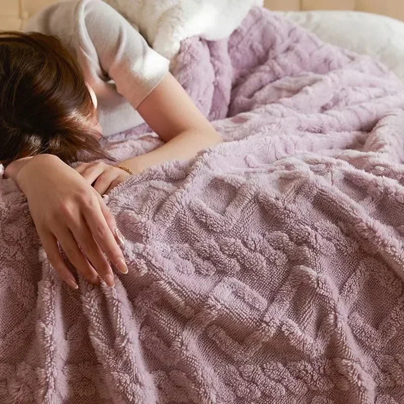Voor luxe deken - CozyNest warme en comfortabele oplossing voor knusse momenten.