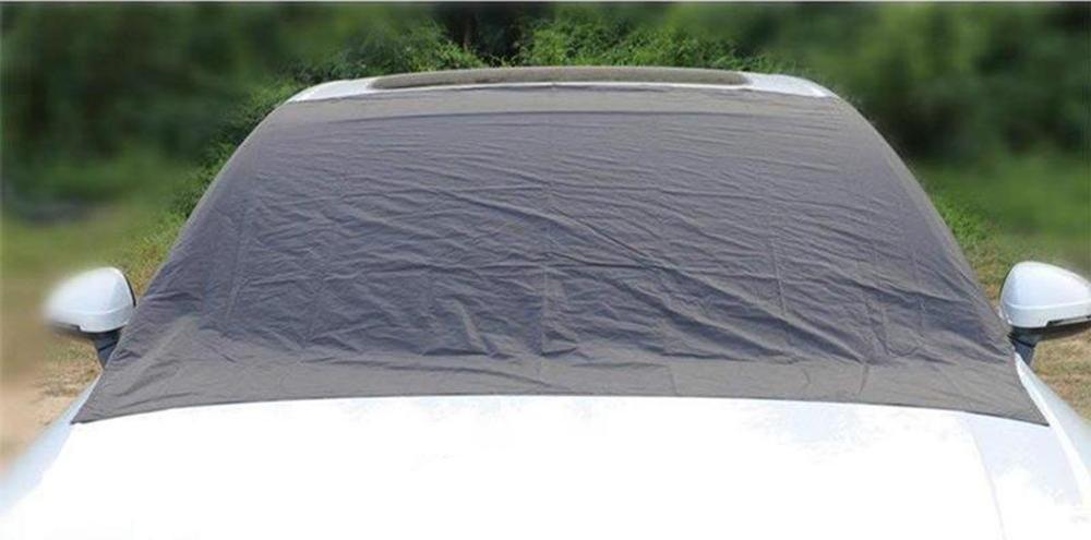 Autobescherming die hitte en vorstaanslag op de voorruit minimaliseert.