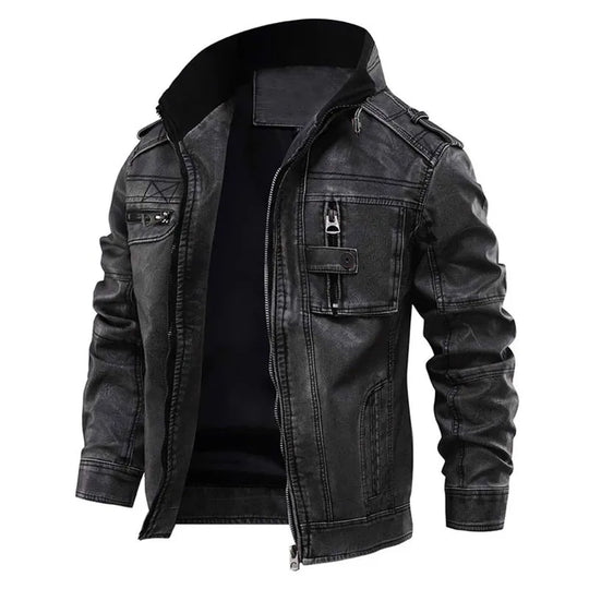Aldert - Trendy Leren Jack