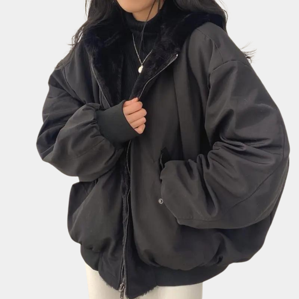 Eline - Oversized Jas met Stijlvolle Pasvorm