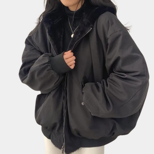 Eline - Oversized Jas met Stijlvolle Pasvorm