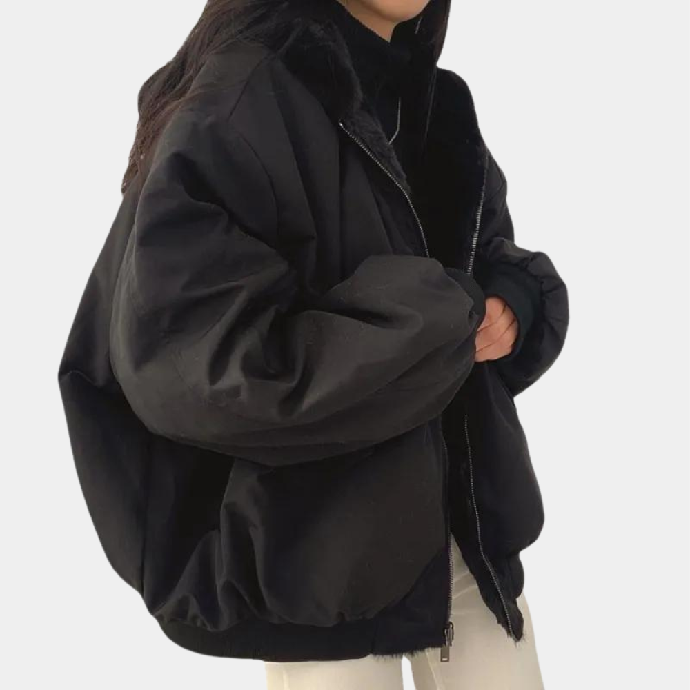 Eline - Oversized Jas met Stijlvolle Pasvorm