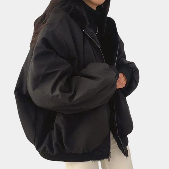Eline - Oversized Jas met Stijlvolle Pasvorm