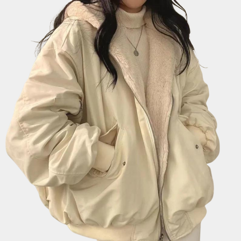 Eline - Oversized Jas met Stijlvolle Pasvorm