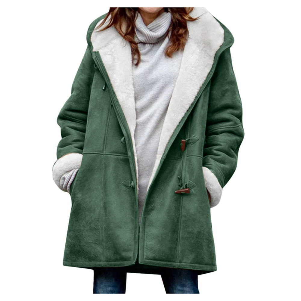 Elegante damesjas voor koude winterdagen.
