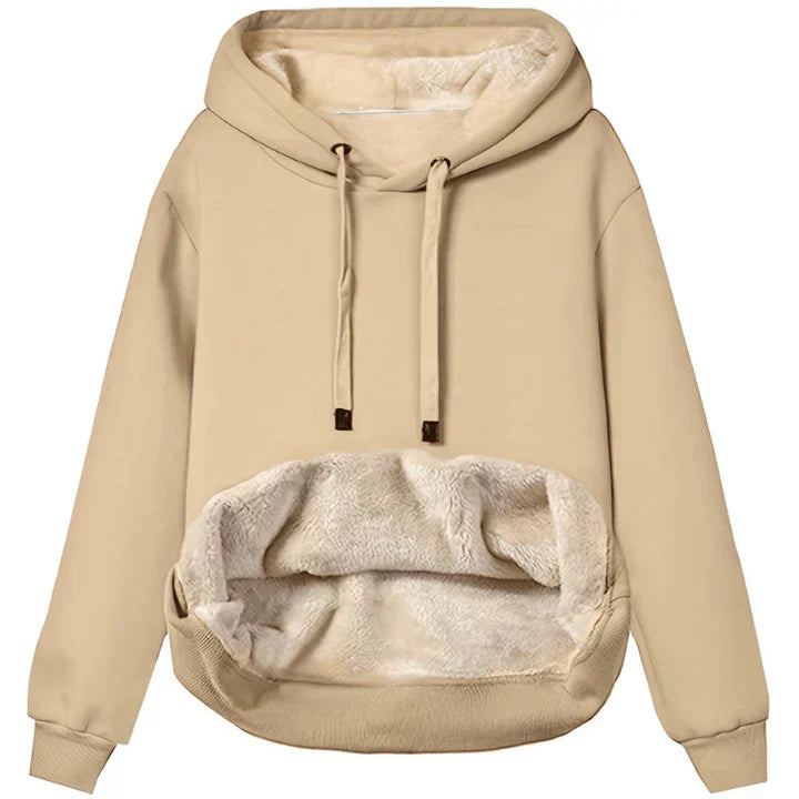 Hoodie met een knusse pasvorm en comfortabele capuchon.