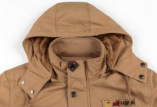 Maxim | Heren Militaire Winterjas | Legergroen