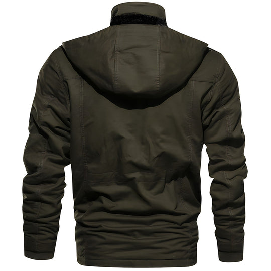 Maxim | Heren Militaire Winterjas | Legergroen