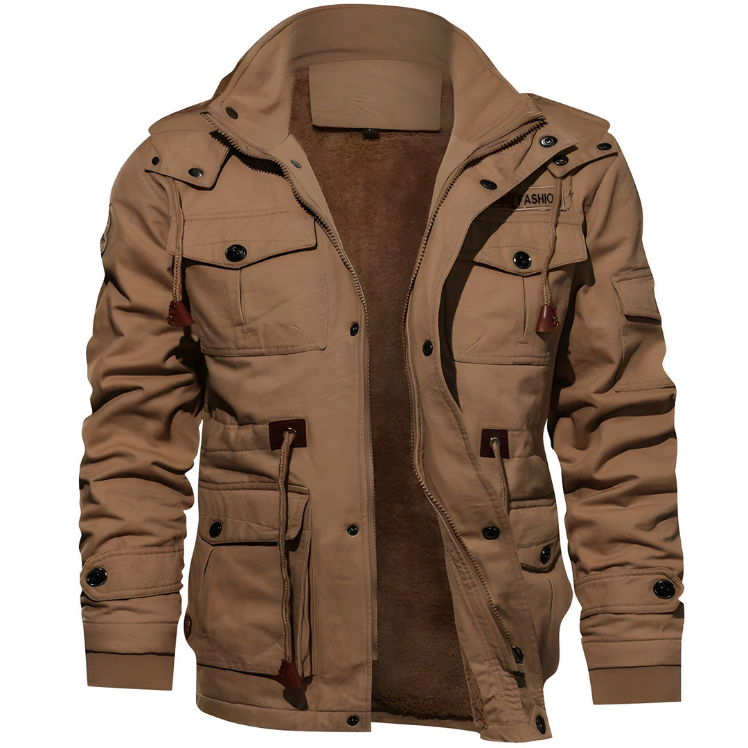 Maxim | Heren Militaire Winterjas | Legergroen