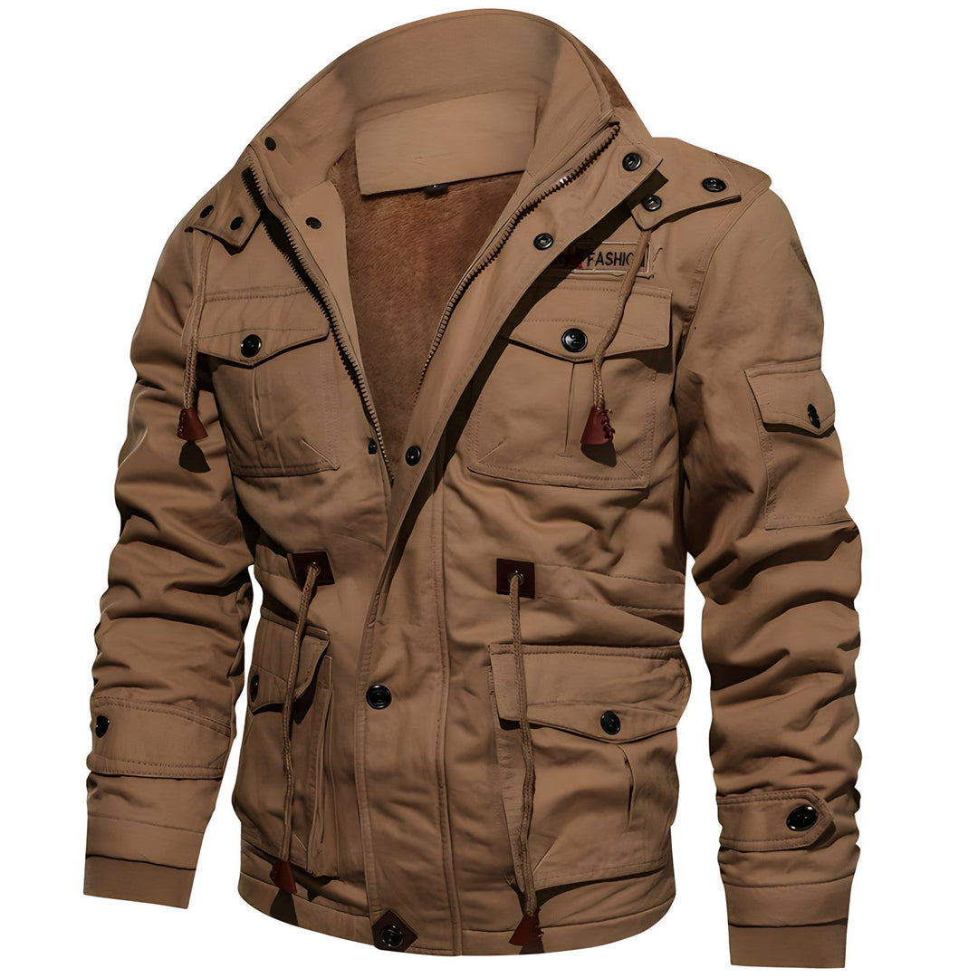 Maxim | Heren Militaire Winterjas | Legergroen