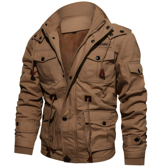 Maxim | Heren Militaire Winterjas | Legergroen