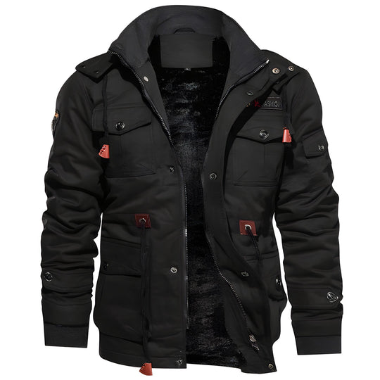 Maxim | Heren Militaire Winterjas | Legergroen