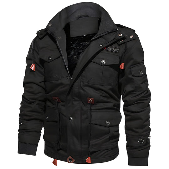 Maxim | Heren Militaire Winterjas | Legergroen