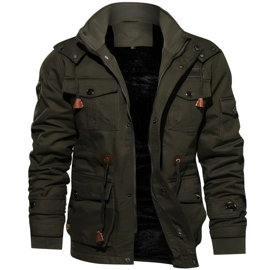 Maxim | Heren Militaire Winterjas | Legergroen