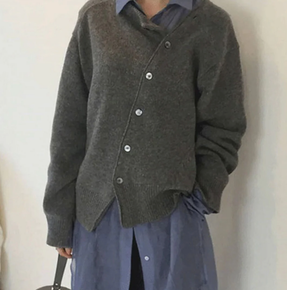 Mila - Stijlvolle Knitted Cardigan Voor Dames