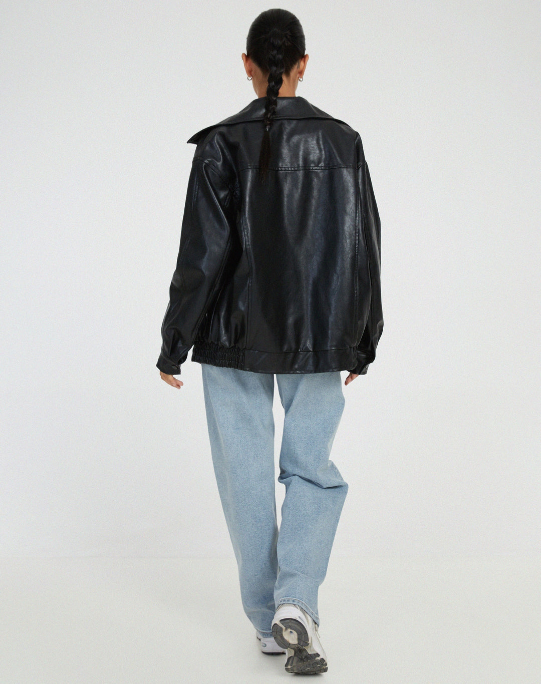 Noa | Dames Oversized Winterjas | Bruin
