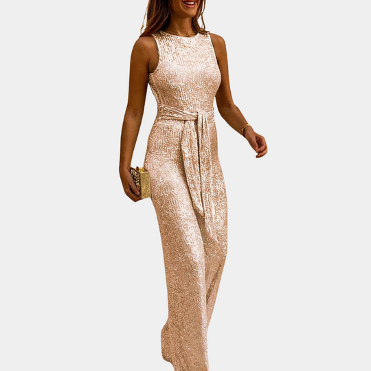Isabelle - Glamoureuze glanzende jumpsuits