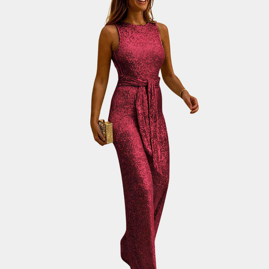 Isabelle - Glamoureuze glanzende jumpsuits
