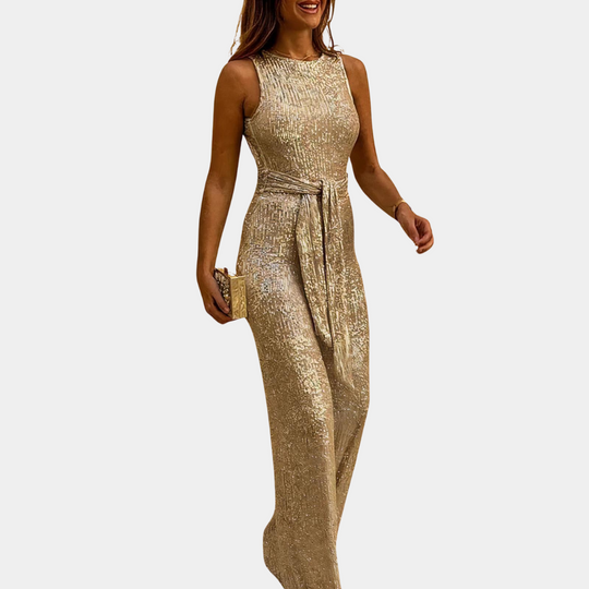 Isabelle - Glamoureuze glanzende jumpsuits