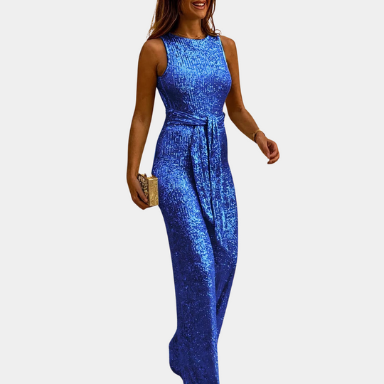 Isabelle - Glamoureuze glanzende jumpsuits
