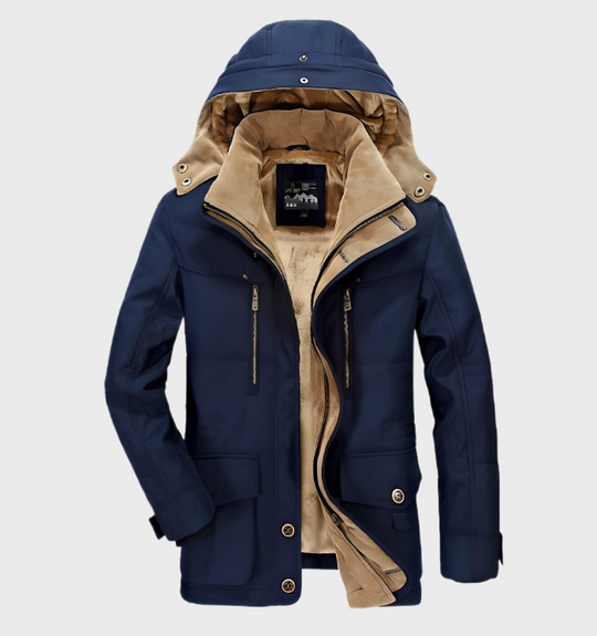 Benjamin - Stoere Winterjas met Warme Voering