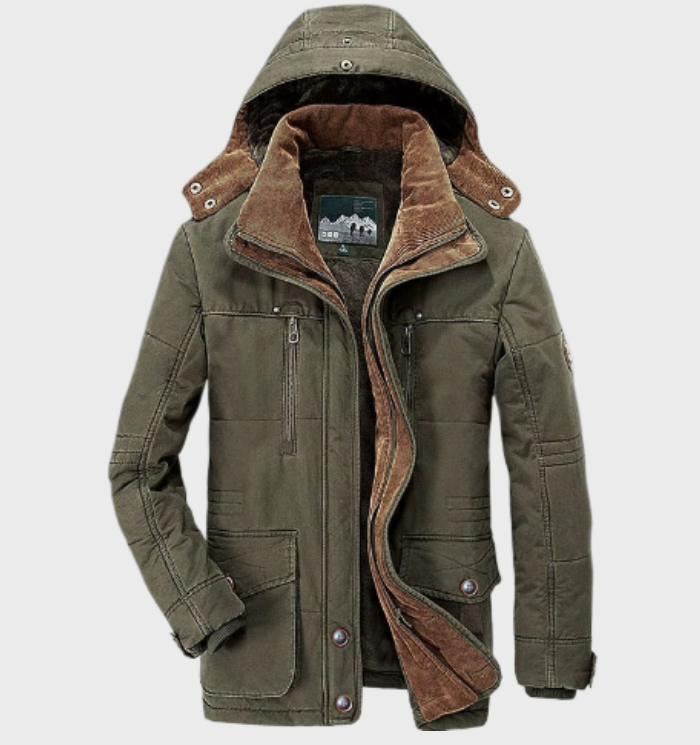 Benjamin - Stoere Winterjas met Warme Voering