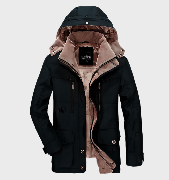 Benjamin - Stoere Winterjas met Warme Voering