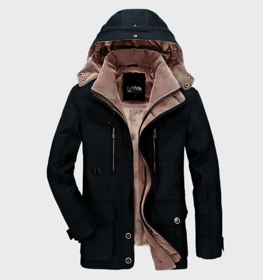 Benjamin - Stoere Winterjas met Warme Voering