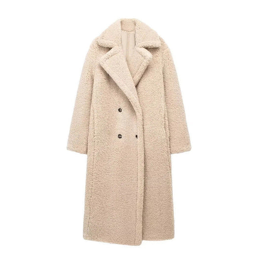 Lieke Lange Winterjas voor dames, met een trendy design en knusse uitstraling.