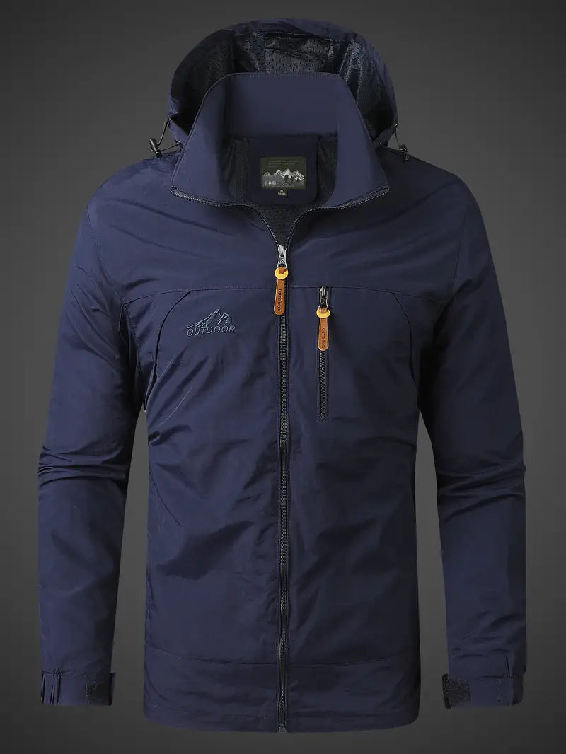 Functionele herenjas met comfortabele pasvorm, perfect voor een moderne en actieve look.