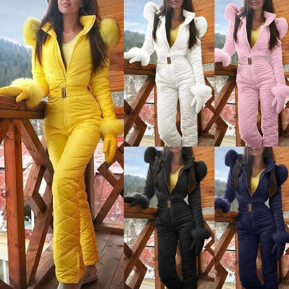Luxe skipak voor dames, perfect voor koude dagen.