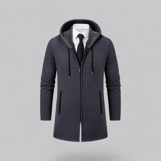Jas met een luxe uitstraling, perfect voor zakelijke en casual outfits.