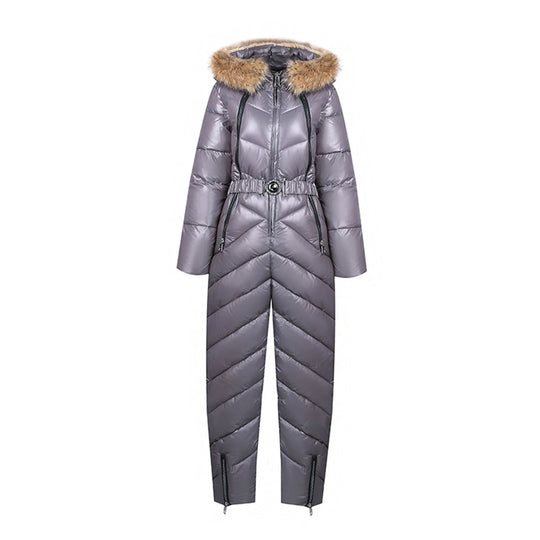 Trendy winterkleding met een verstelbare tailleband.