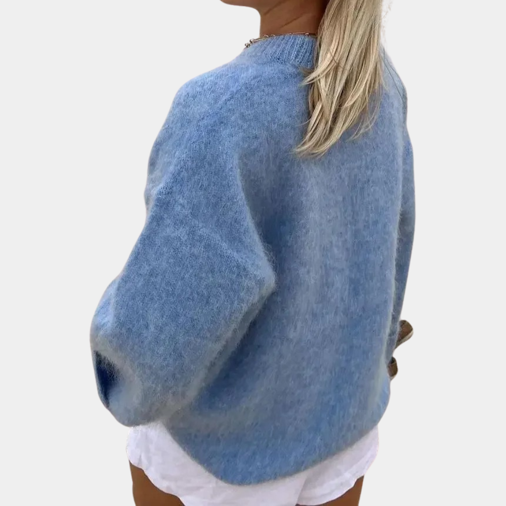 Elise - Zachte Oversized Trui Voor Dames Met Casual Stijl