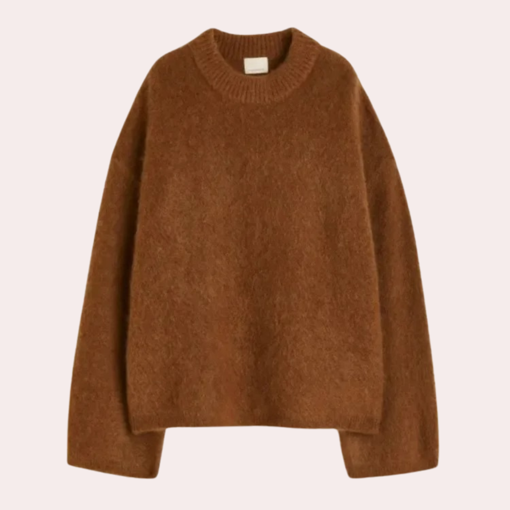 Elise - Zachte Oversized Trui Voor Dames Met Casual Stijl