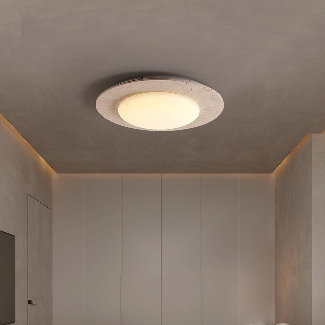 Celora | Witte koepel plafondlamp | Wit