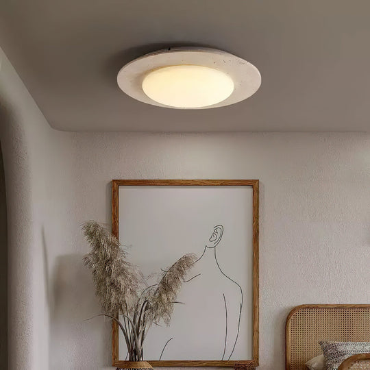 Celora | Witte koepel plafondlamp | Wit